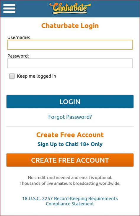 charurbate login|A friend who definitely isnt me just noticed that Chaturbate is now ...